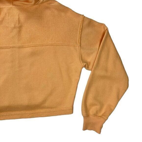 Aerie Cropped Hoodie Sweatshirt Womens XS Beach Party Zip Up Drawstring Coastal - Picture 9 of 16